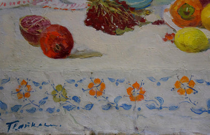 Oil painting Still life Kapkanets Tamara Nikitichna