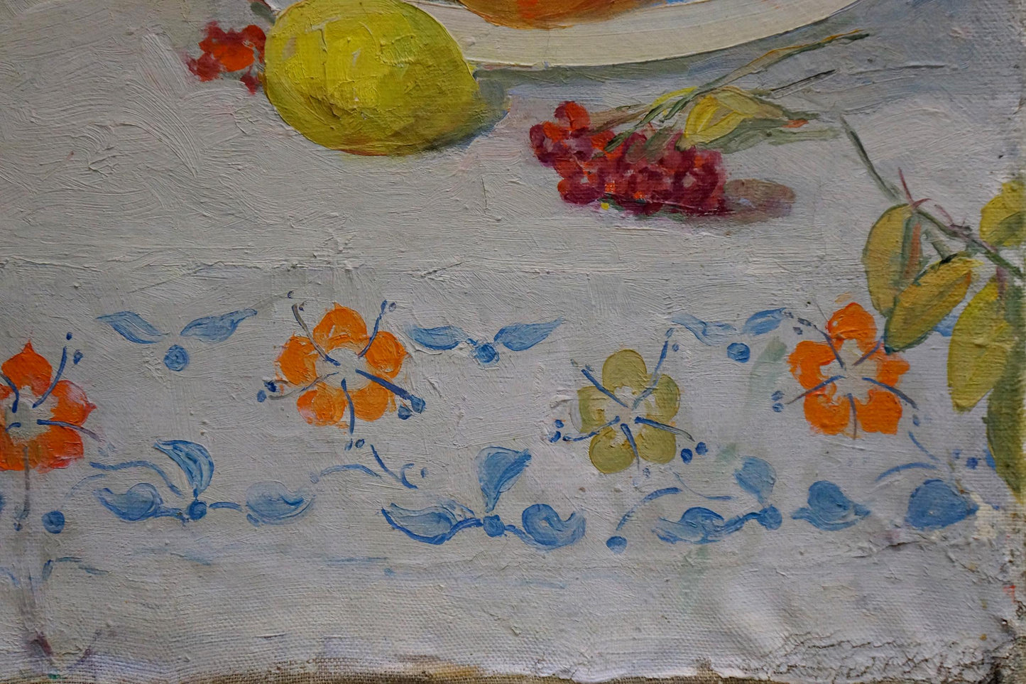 Oil painting Still life Kapkanets Tamara Nikitichna