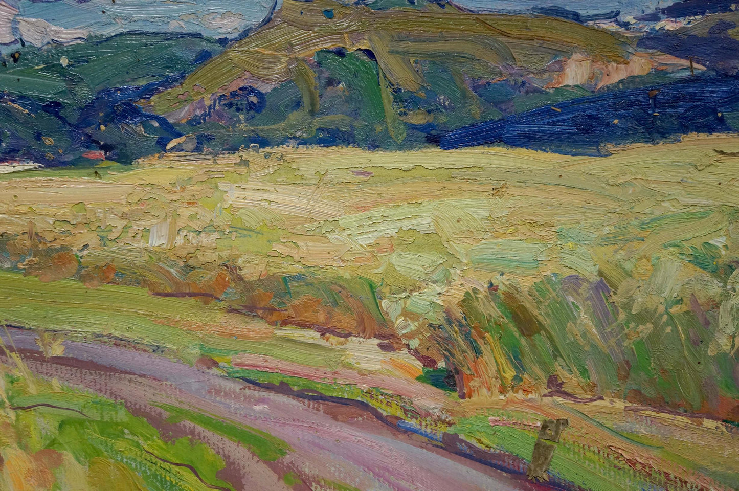 Oil painting Fields Kolosovsky Georgy Sergeevich