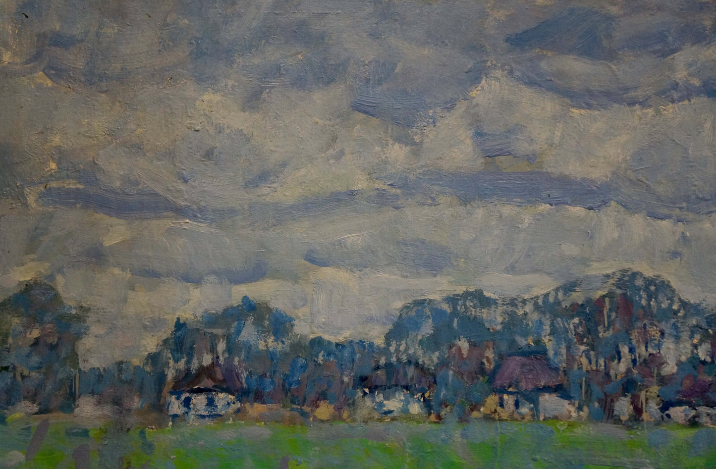 Oil painting Sun ray Kolosovsky Georgy Sergeevich