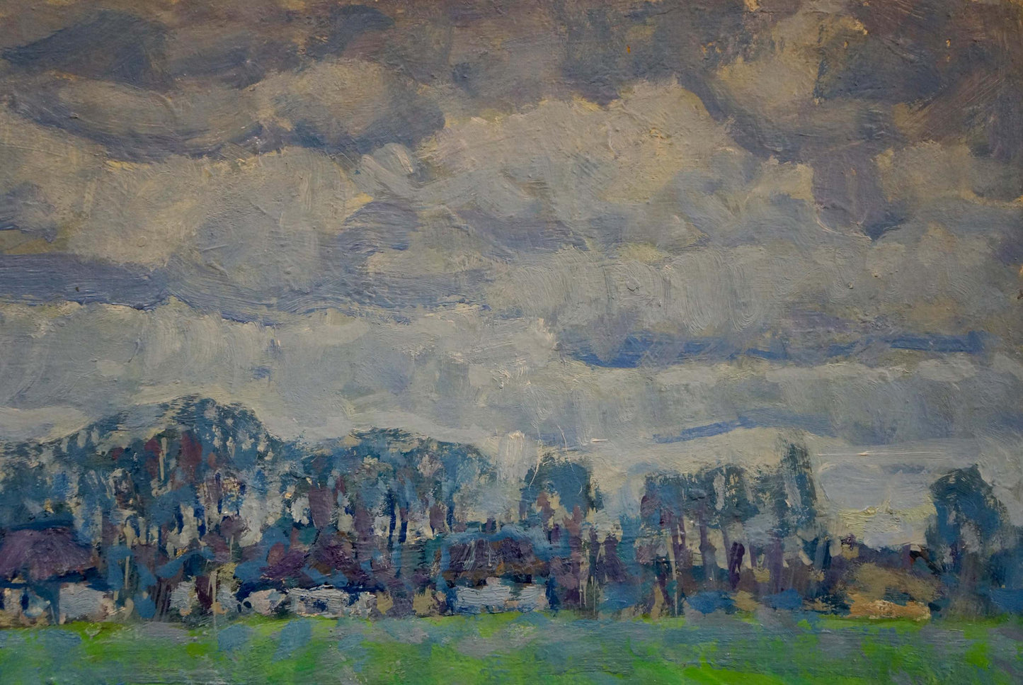 Oil painting Sun ray Kolosovsky Georgy Sergeevich