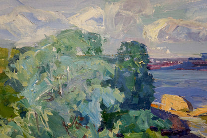 Oil painting Dnieper Kolosovsky Georgy Sergeevich