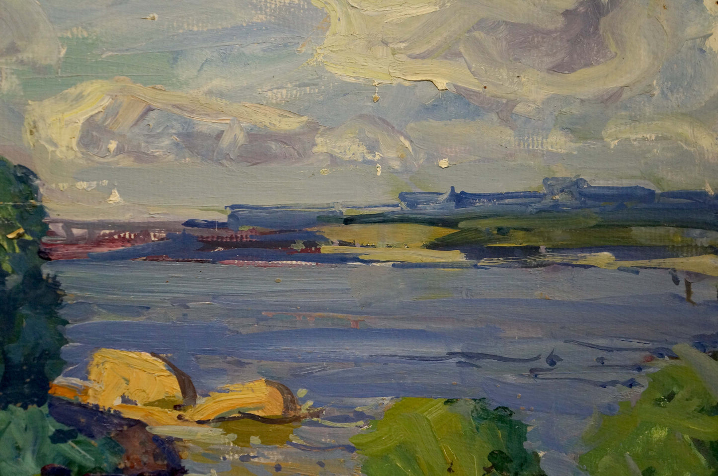 Oil painting Dnieper Kolosovsky Georgy Sergeevich