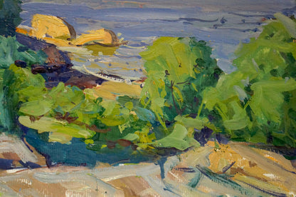 Oil painting Dnieper Kolosovsky Georgy Sergeevich