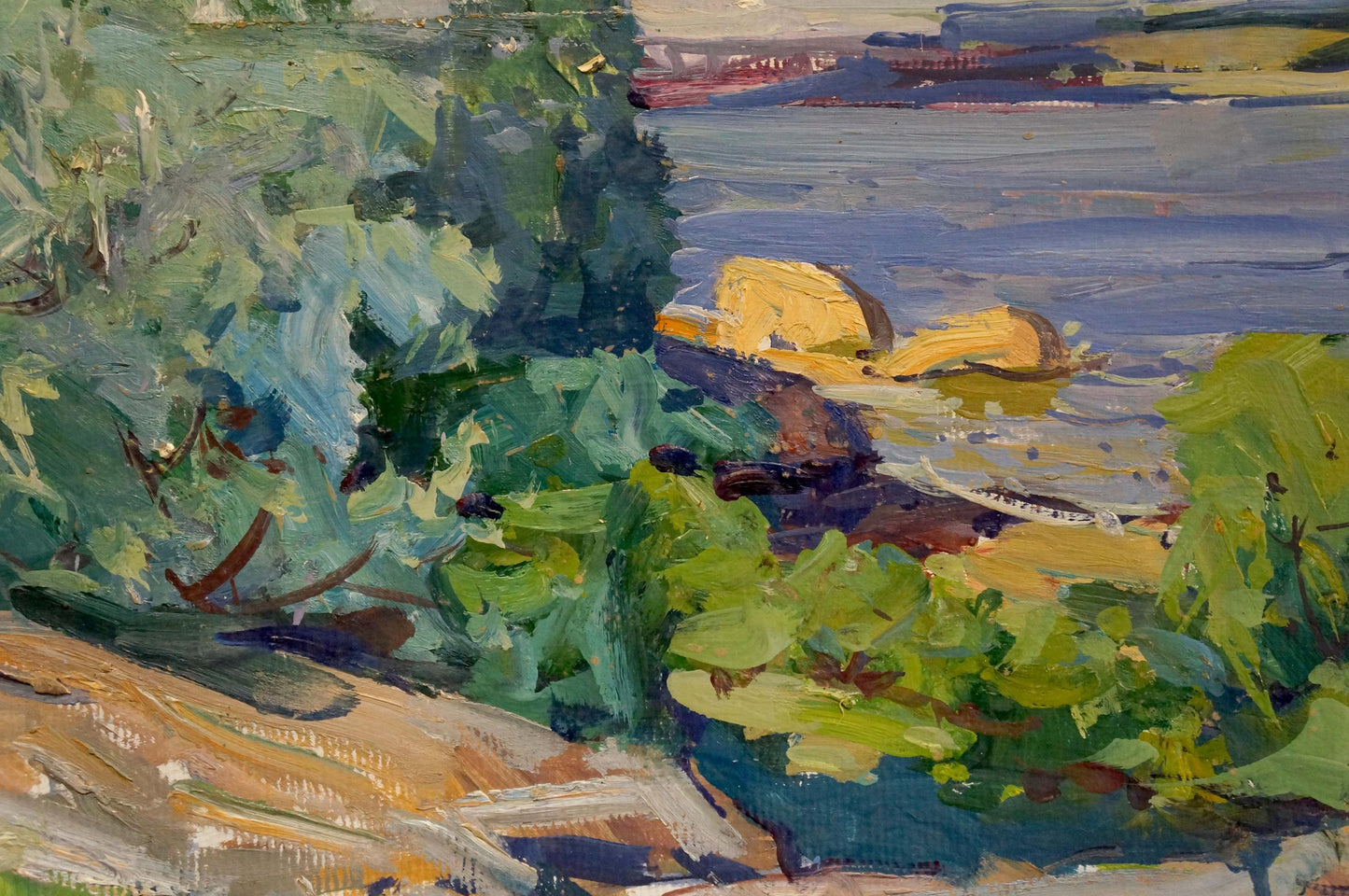 Oil painting Dnieper Kolosovsky Georgy Sergeevich