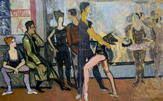 Oil painting Dance