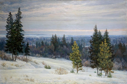 Oil painting Forest landscape Starshinov V. V.