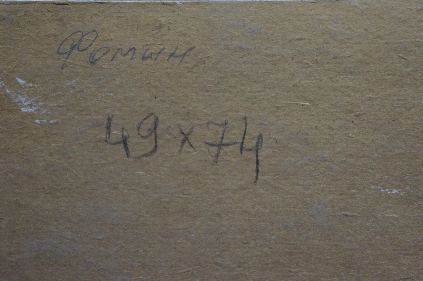 Oil painting Swampy area Anatoly Fomin