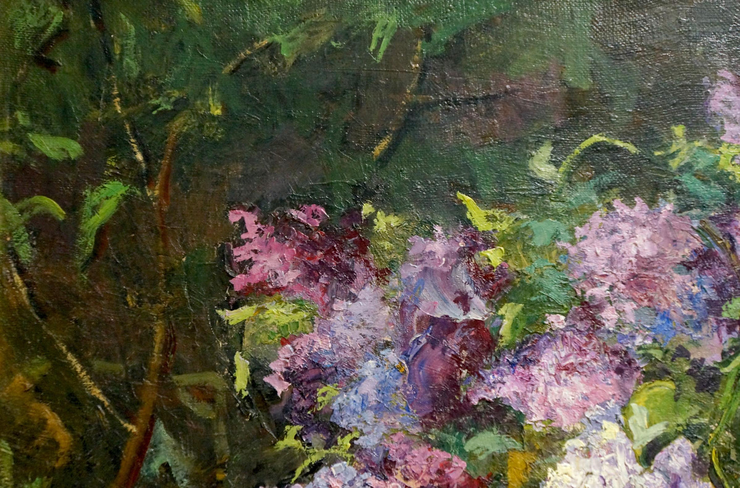 Oil painting Lilac  Anatoly Varvarov