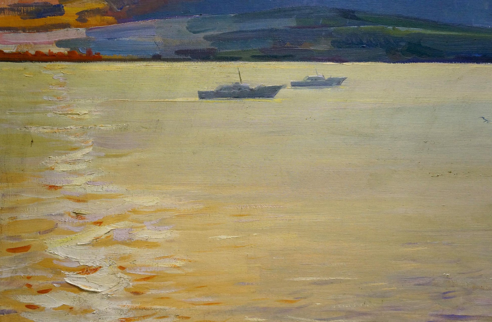 Island Landscape: an oil painting