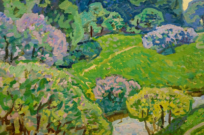 Oil painting Warm morning Gaiduk Viktor Kirillovich