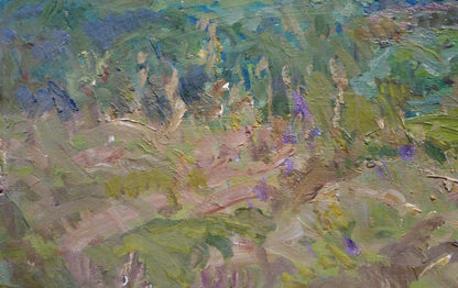 Oil painting Before the storm Fomin Anatoly Nikiforovich