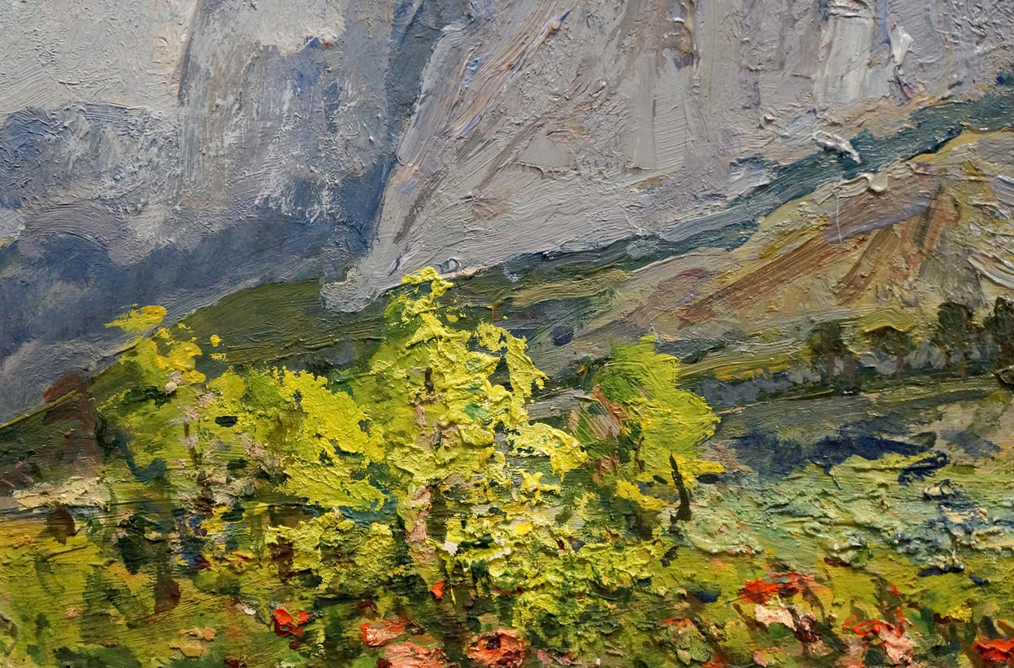 Oil painting Mount Ai-Petri Zhugan Vladimir Alexandrovich