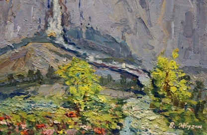 Oil painting Mount Ai-Petri Zhugan Vladimir Alexandrovich