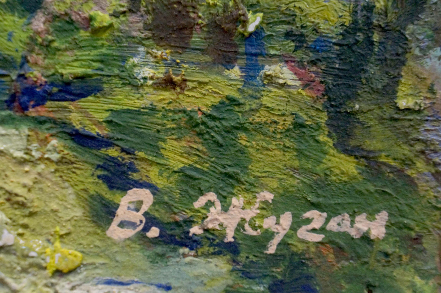 Oil painting Mount Ai-Petri Zhugan Vladimir Alexandrovich