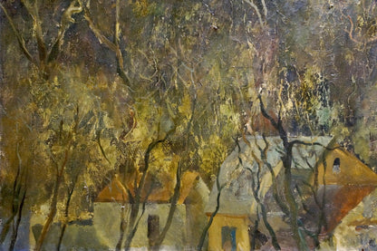 Oil painting Suburban Massif Bazilev Sergey