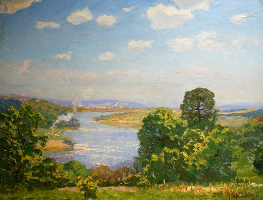 Oil painting Summer Khodchenko Lev Pavlovich