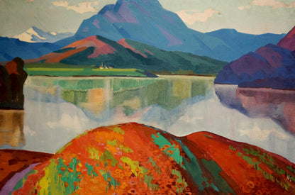 Oil painting Mountain landscape Atayan Armen Arshakovich