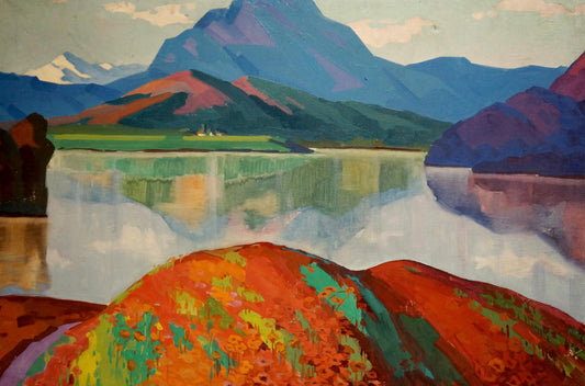 Oil painting Mountain landscape Atayan Armen Arshakovich