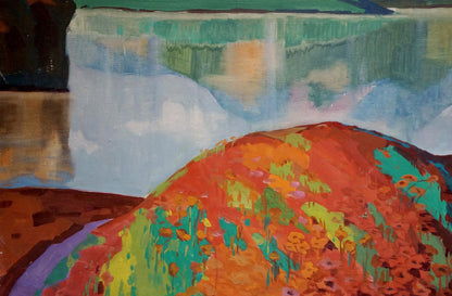 Oil painting Mountain landscape Atayan Armen Arshakovich