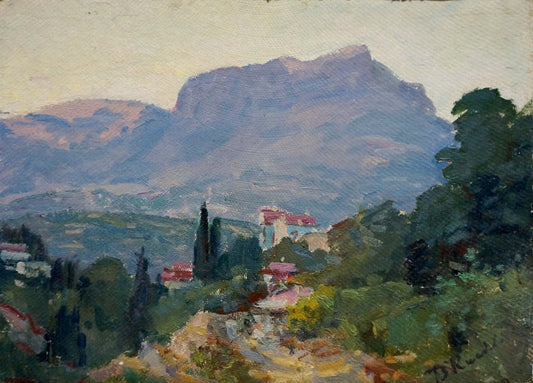 Oil painting Etude V. Kisil