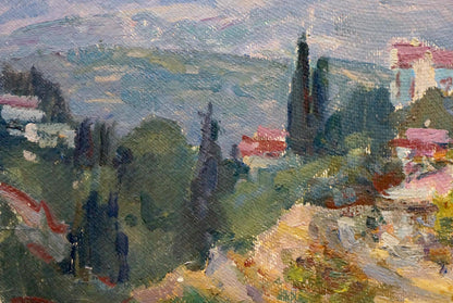 Oil painting Etude V. Kisil