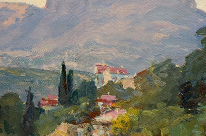 Oil painting Etude V. Kisil