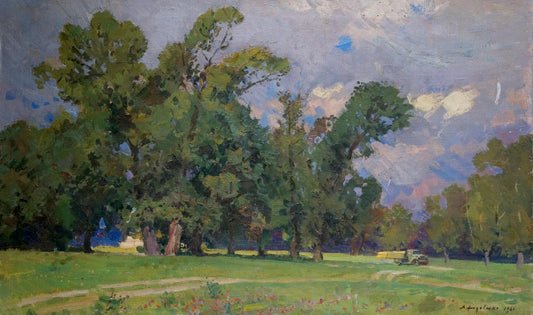 Oil painting Before the storm  Khodchenko Lev Pavlovich