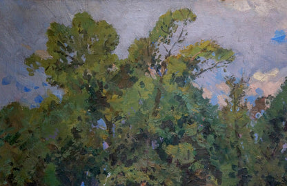 Oil painting Before the storm  Khodchenko Lev Pavlovich