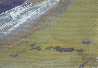 Oil painting Mountain plains Kashshay Anton Mikhailovich
