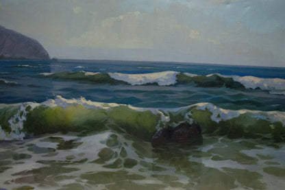 Oil painting Seascape Tsyganok Nikitin