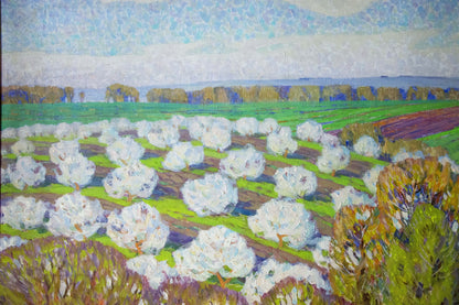 Oil painting Blooms Zlyden Yuri Fedorovich