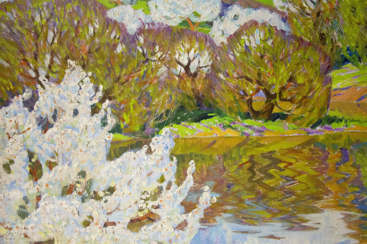 Oil painting Blooms Zlyden Yuri Fedorovich