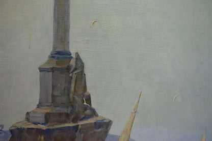 Oil painting Near the shore Vladimir Kozyuk