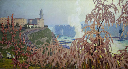 Oil painting May Day in Sevastopol Vladimirov Sergey Sidorovich