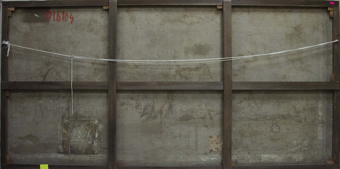 Oil painting Landscape with ships Vladimirov Sergey Sidorovich