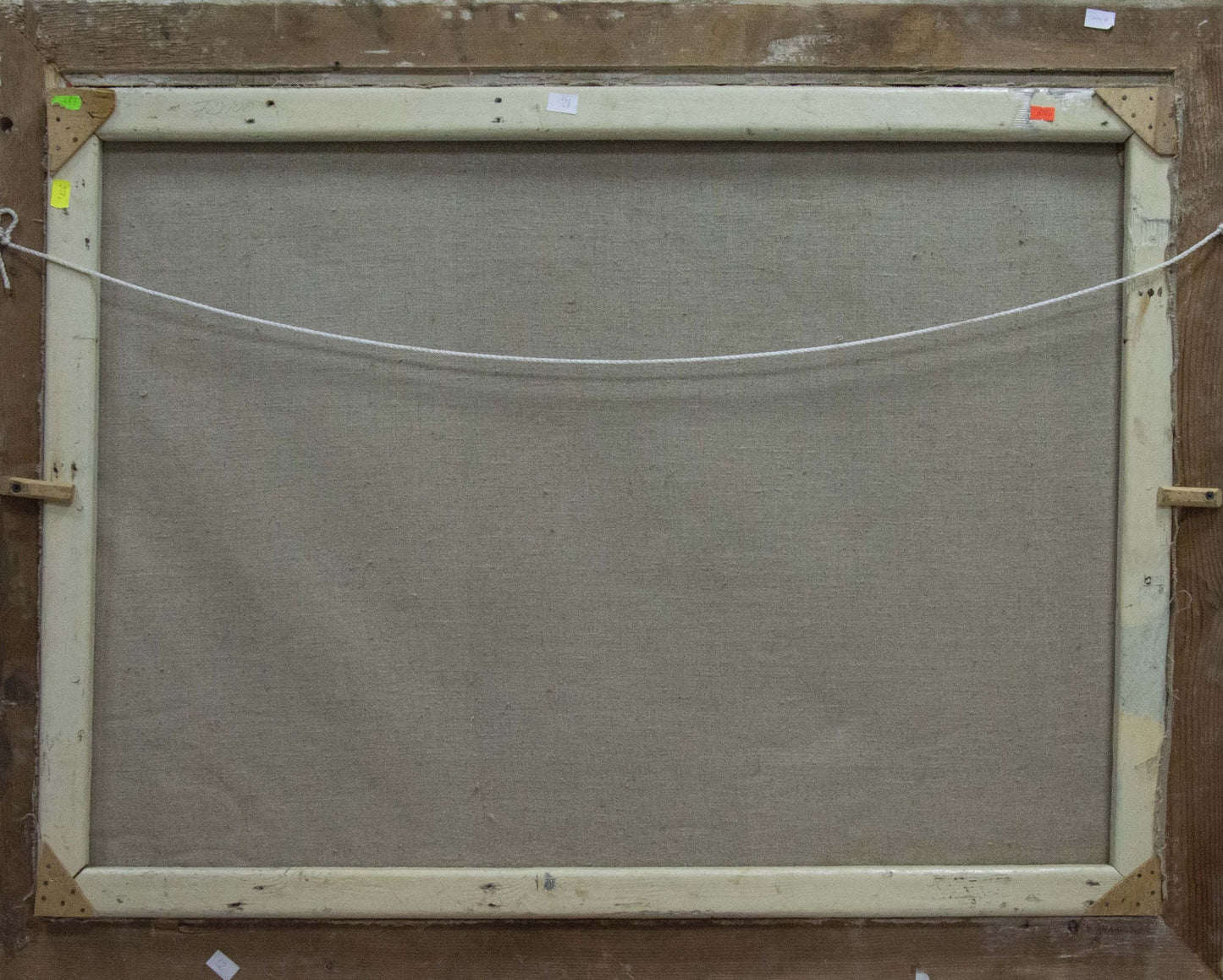 Oil painting Bustling city square Yakov Basov