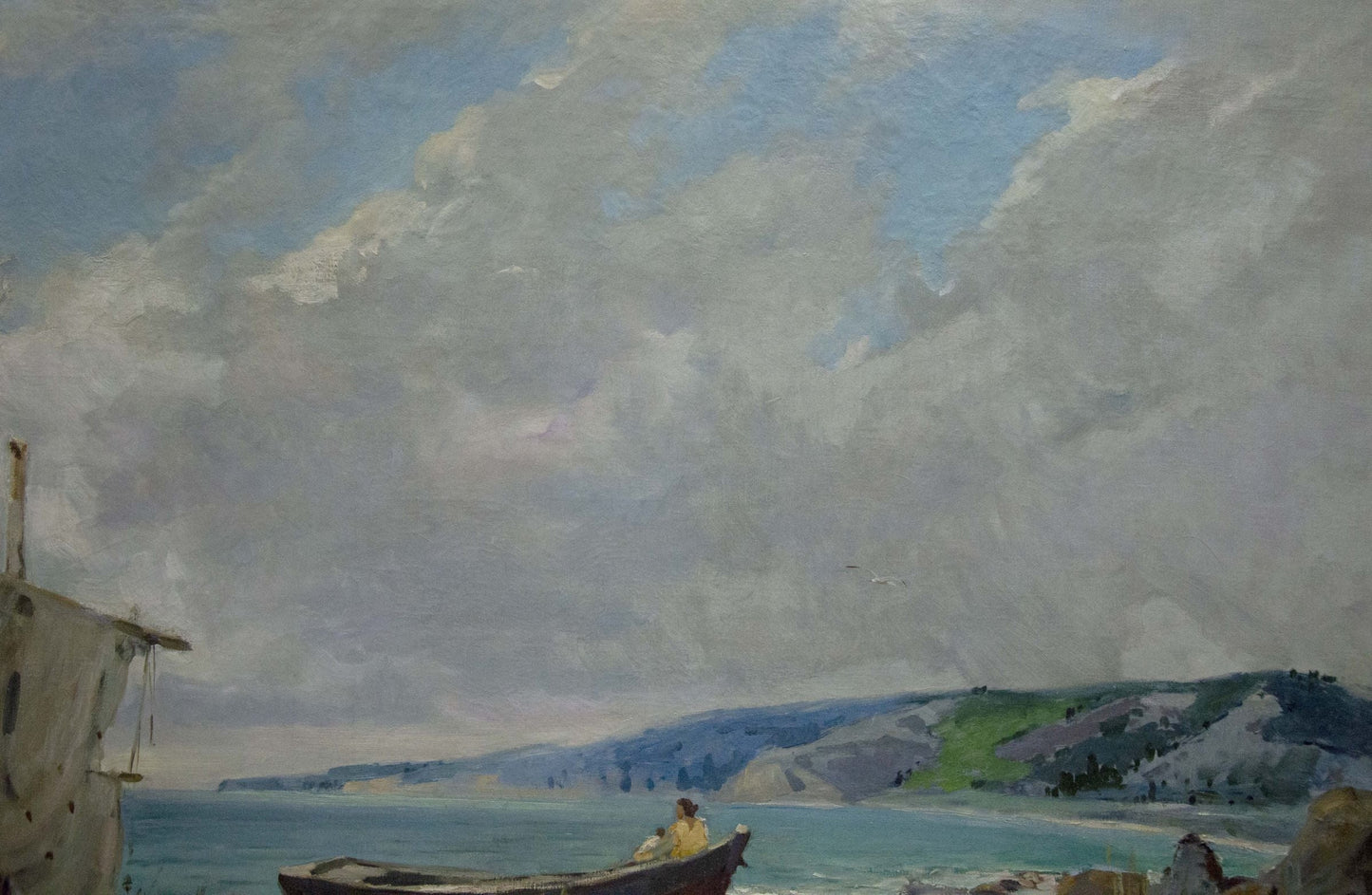 Oil painting Broken Sails A. Ferber