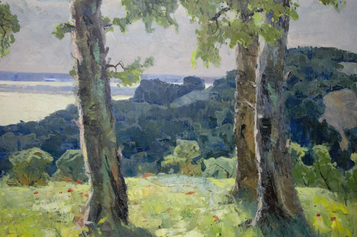 Oil painting Sunny weather Potapenko Andrey Ilyich