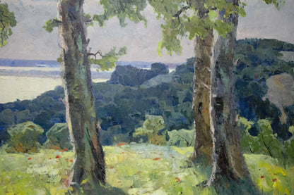 Oil painting Sunny weather Potapenko Andrey Ilyich