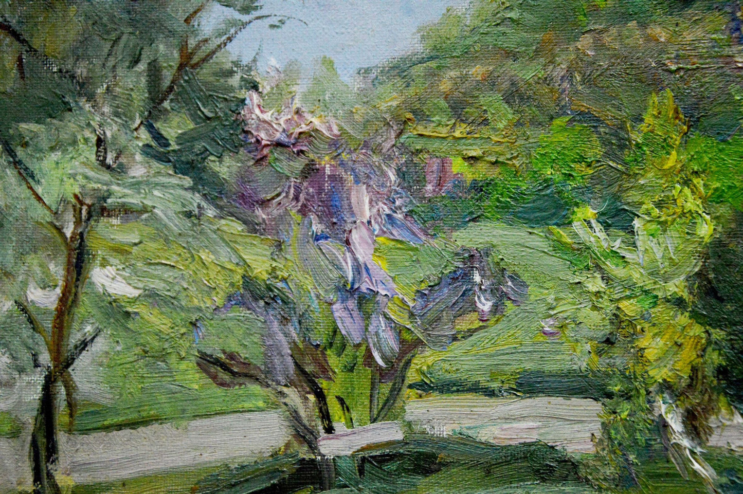 Oil painting Garden Matvey Borisovich Kogan-Shatz
