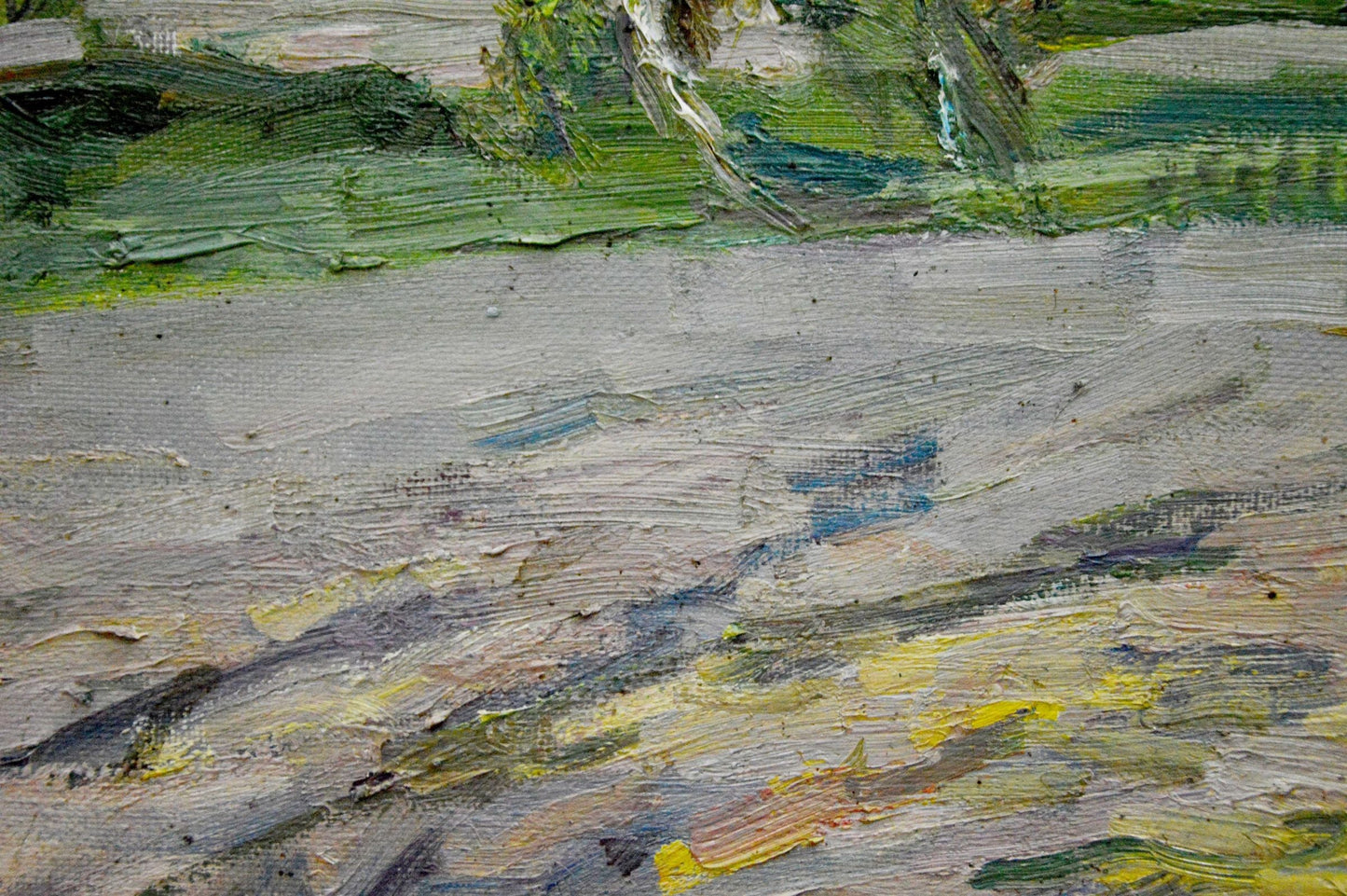 Oil painting Garden Matvey Borisovich Kogan-Shatz