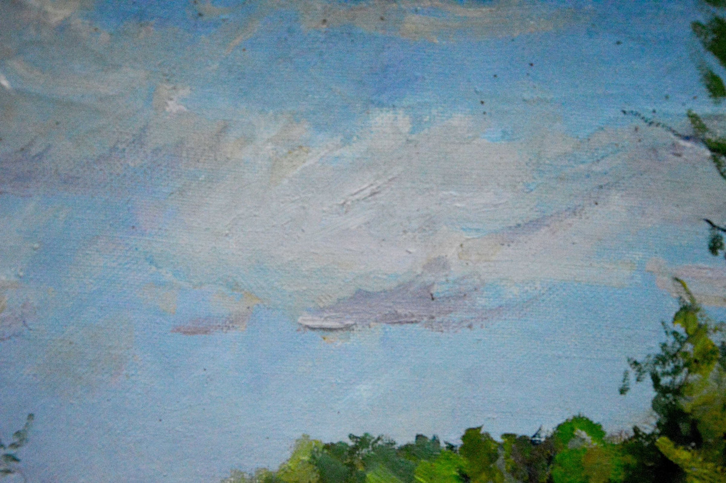 Oil painting Garden Matvey Borisovich Kogan-Shatz