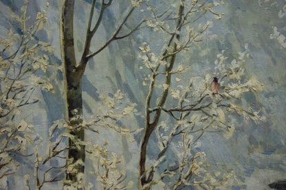 Oil painting Winter landscape Sevets Victor Stepanovich