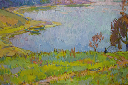 Oil painting Landscape Chegodar Vasily Dmitrievich