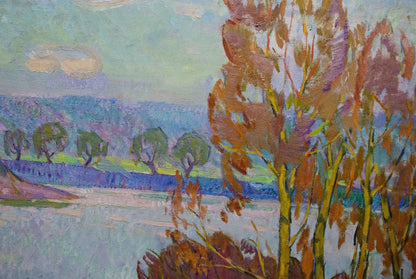 Oil painting Landscape Chegodar Vasily Dmitrievich
