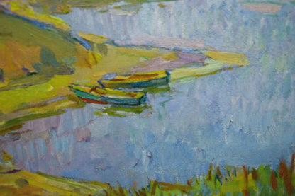 Oil painting Landscape Chegodar Vasily Dmitrievich