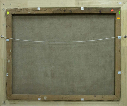 Oil painting Mountain landscape Vasylʹ Georhiyovych Gabda