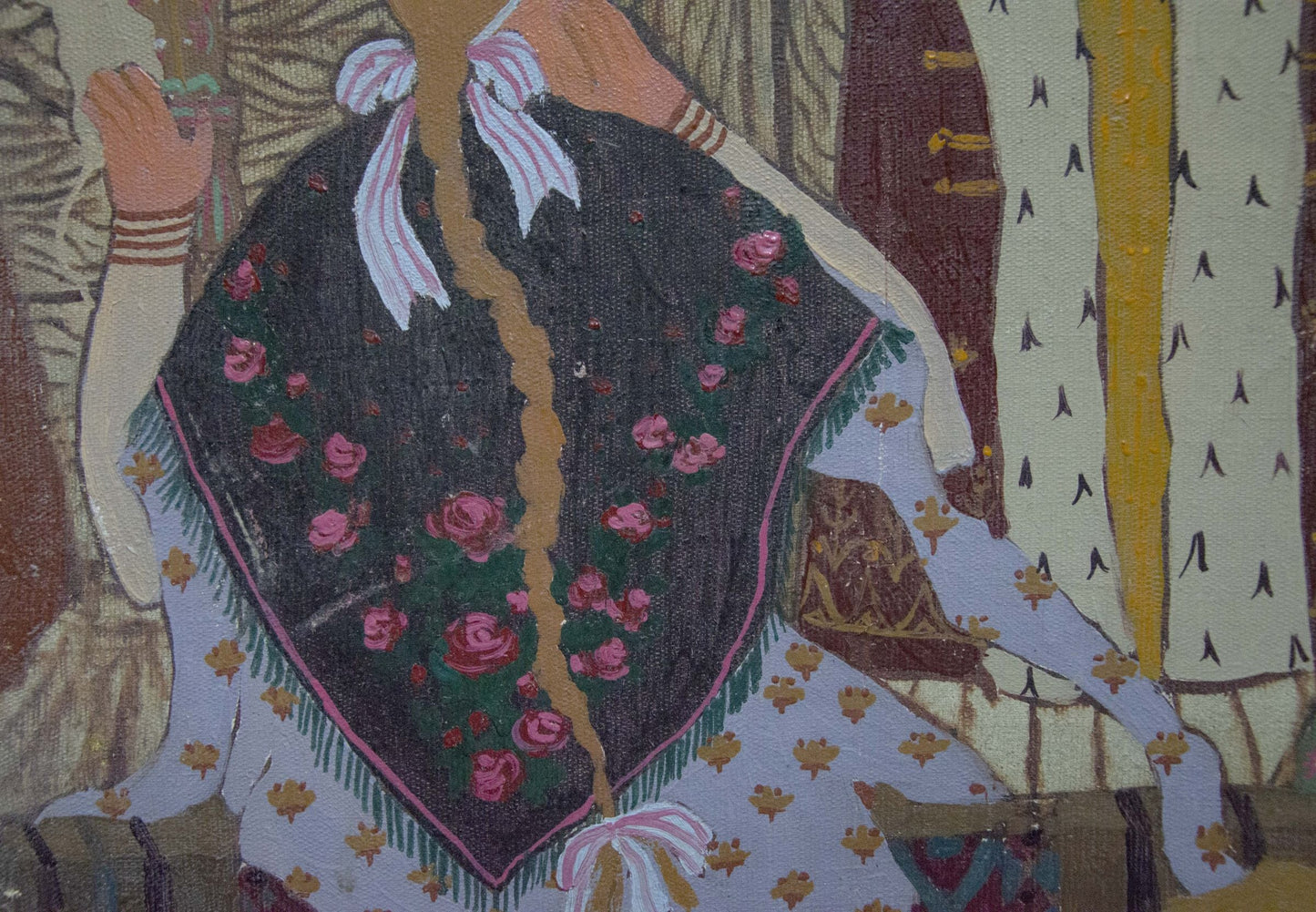 Oil painting The patriarch Malyshev Gennady Iosifovich