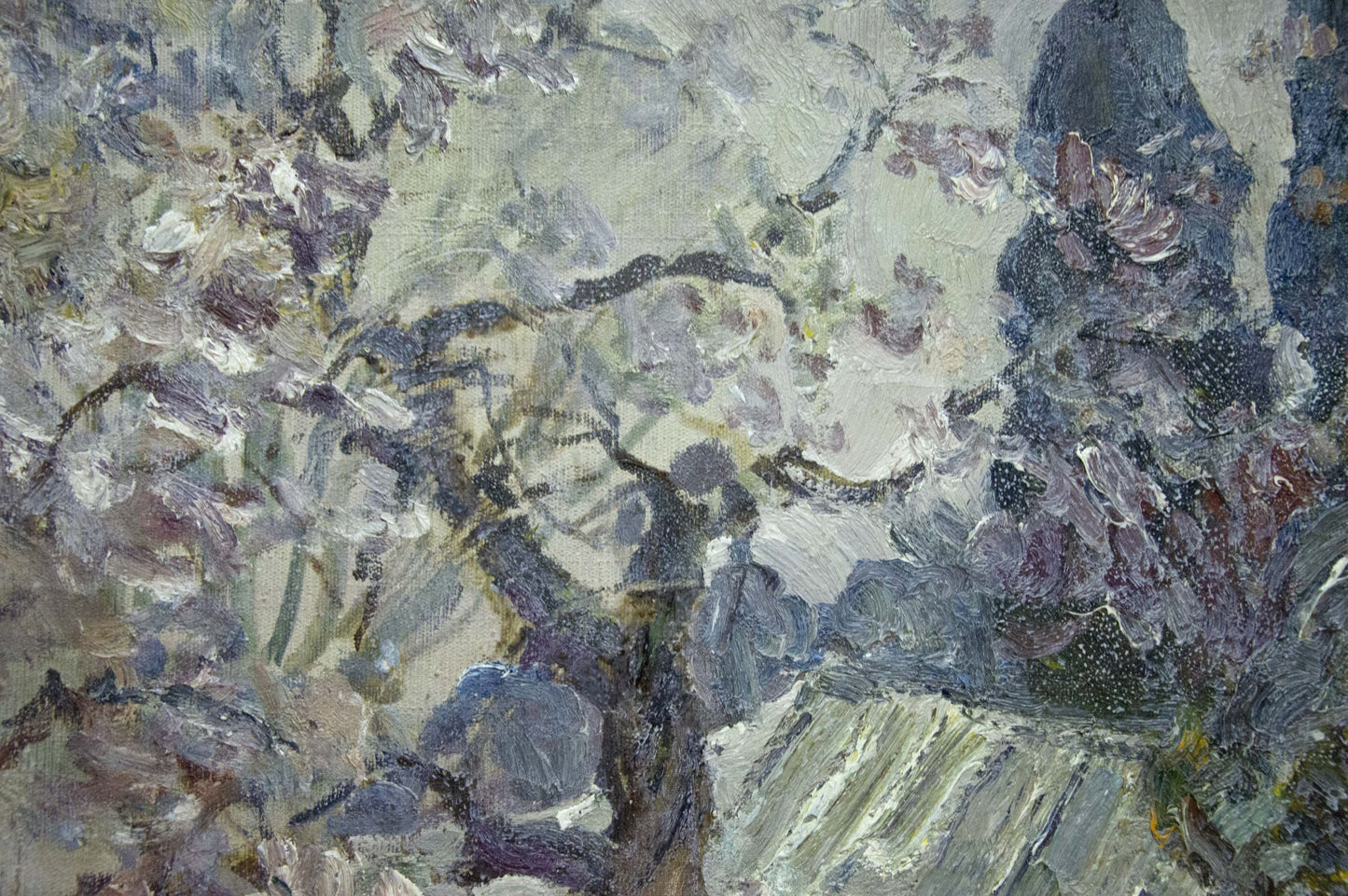 Oil painting Landscape in private areas Khan Nikolay Alekseevich